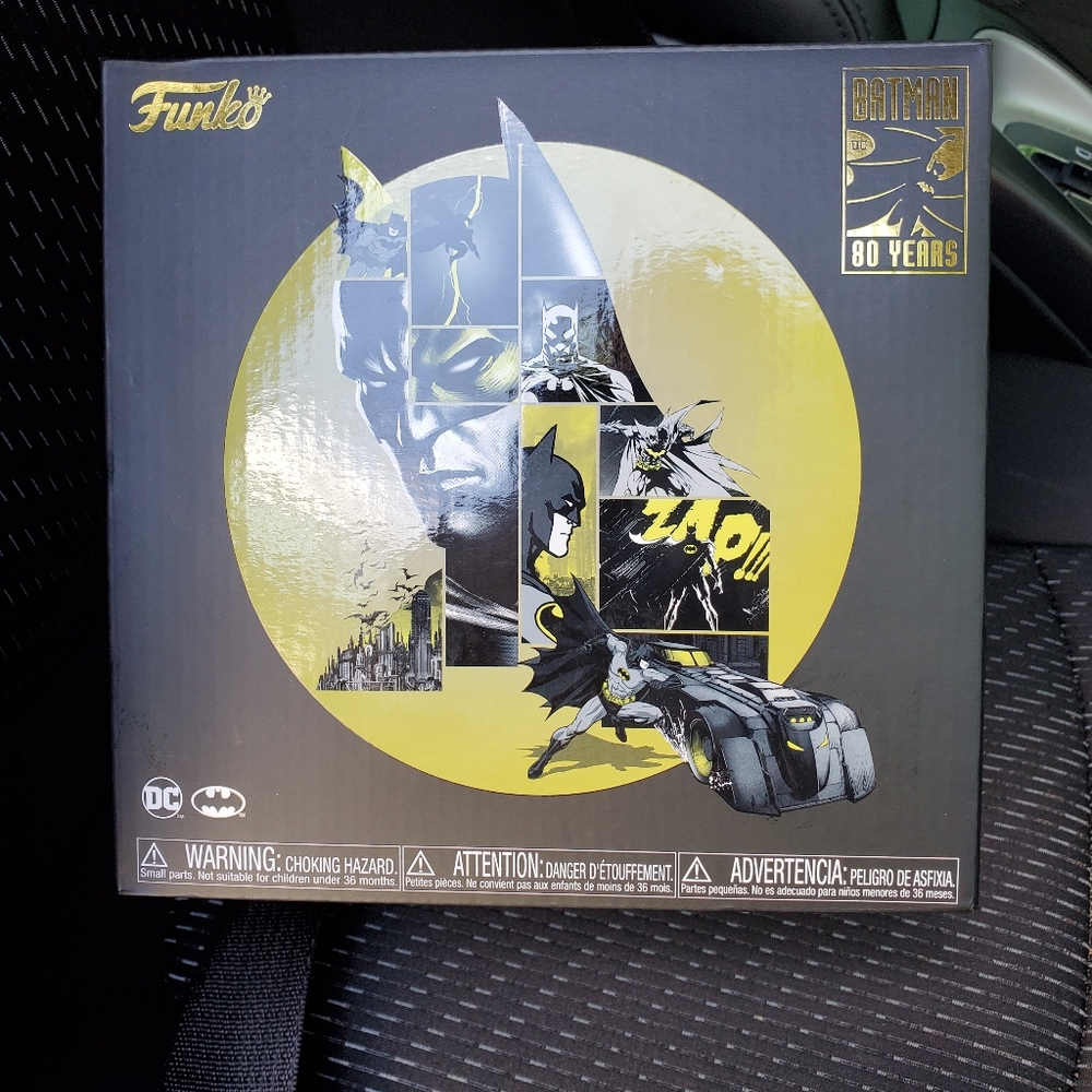 Batman 80th year anniversary pop